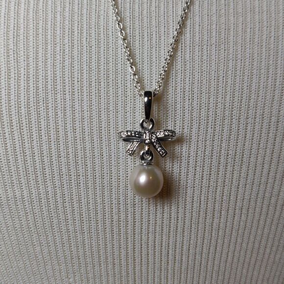Pandora Silver Delicate Sentiments Necklace - Picture 1 of 8